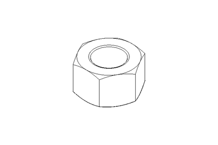 Tuerca hexagonal M12x1,5 St-Zn DIN934