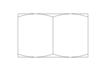 Hexagon nut M16 1.4571 DIN934