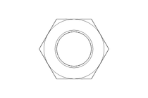 Hexagon nut M16 1.4571 DIN934