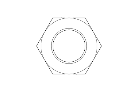 Hexagon nut M16 1.4571 DIN934