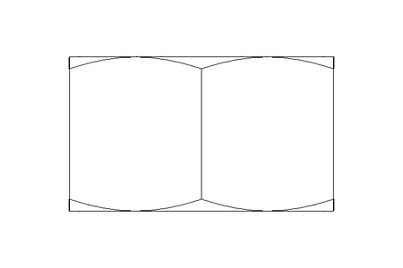 Hexagon nut M18 A2 DIN934