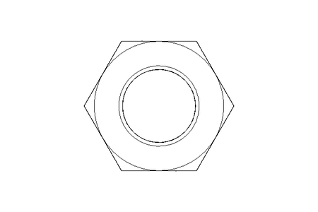 Écrou hexagonal M18 A2 DIN934