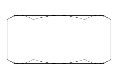 六角螺母 M20x1,5 A2 DIN934