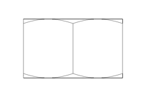 Écrou hexagonal M24x2 A2 DIN934