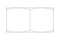 Écrou hexagonal M30 St-Zn DIN934