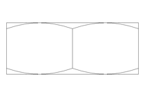 六角螺母 M12x1,25 St-Zn DIN936