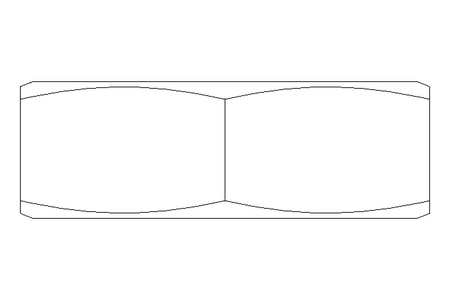 Tuerca hexagonal M18x1,5 St-Zn DIN936