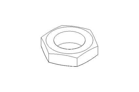 Tuerca hexagonal M24x1,5 St-Zn DIN936