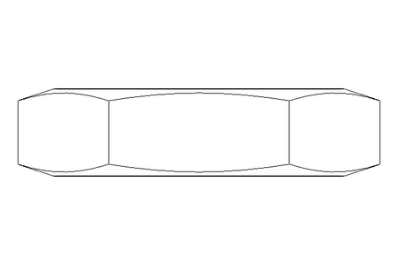 Porca sextavada M24x1,5 St-Zn DIN936