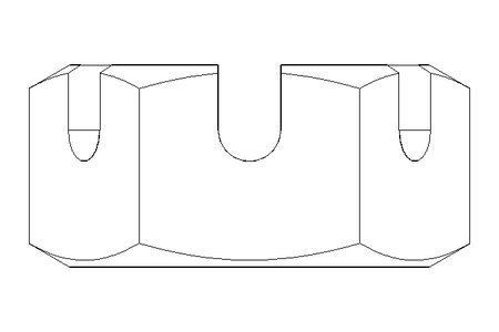 CASTLE NUT  M10     A2 DIN 937