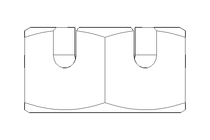 Tuerca almenada M10 A2 DIN937