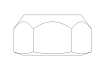 Écrou hexagonal M6 St-Zn DIN980