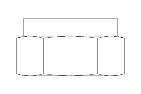 Hexagon nut M8 A2 DIN985