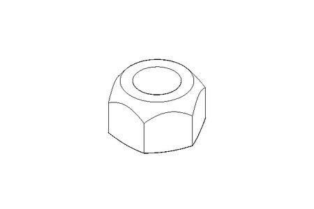 Tuerca hexagonal M12x1,5 St-Zn DIN980