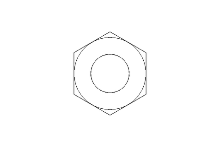 Écrou hexagonal M12 A2 DIN985