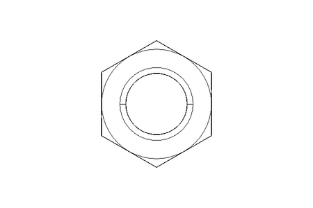 Hexagon nut M12 A4 DIN985