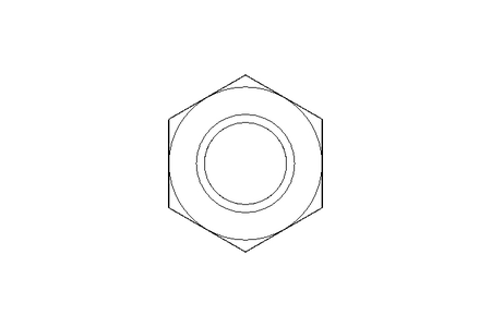 Tuerca hexagonal M12 St-Zn DIN985