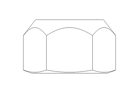 Hexagon nut M16x1,5 St-Zn DIN980