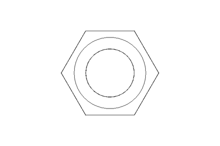 Hexagon nut M16x1,5 St-Zn DIN980