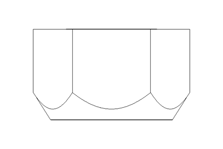 Hexagon nut M20 St-Zn DIN985