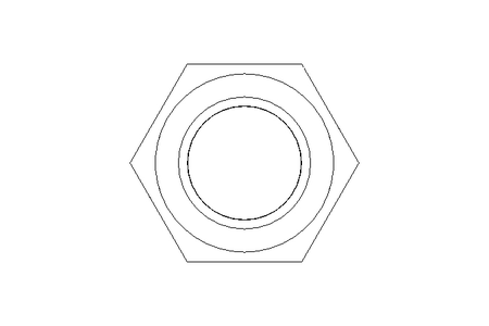 Hexagon nut M20 St-Zn DIN985