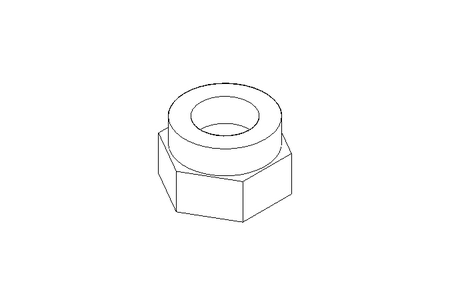 Porca sextavada M24x2 A2 DIN985