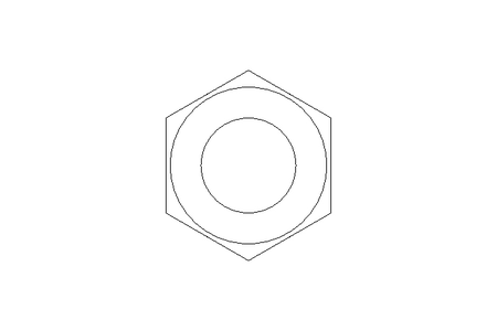 Écrou hexagonal M24x2 A2 DIN985