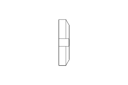 Porca ranhurada M10x0,75 ST DIN981