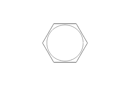 Hexagon cap nut M5 A2 DIN1587