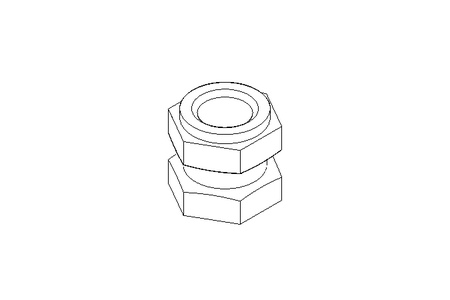 Threaded bush C M6x9 MS DIN16903