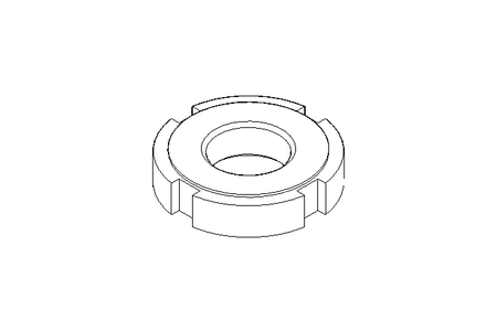 Slotted nut M16x1.5 ST DIN1804