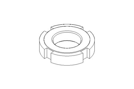 Tuerca ranurada M20x1,5 A2 DIN1804