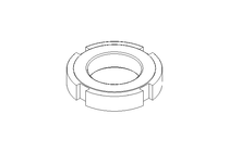 Slotted nut M30x1.5 A2 DIN1804