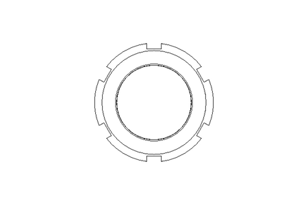 ROUND NUT M 52X1,5ST DIN 1804W