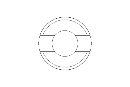 Threaded bush M6x14 1.4305