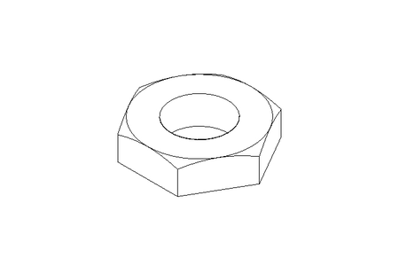 Contre-écrou P4 G1/4" GJM-Zn EN10242