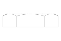 反向螺母 P4 G1/4" GJM-Zn EN10242