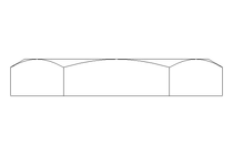 反向螺母 P4 G11/4" GJM-Zn EN10242