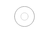 Ecrou hexagonal à embase M8 ST DIN6331