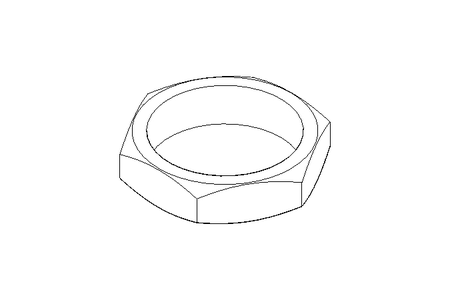 Lock nut M20x1.5 ST