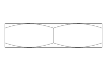 反向螺母 M20x1,5 ST