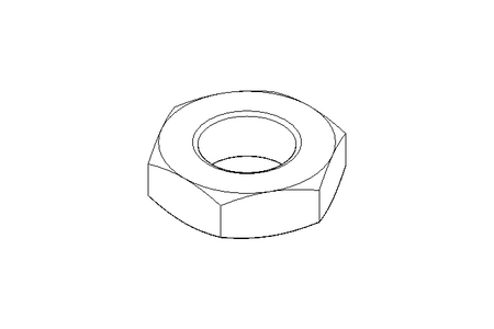 Hexagon nut M8x0.75 St-Zn ISO8675