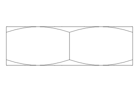 Hexagon nut M8x0,75 St-Zn ISO8675