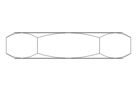 Écrou hexagonal M12x1 A2