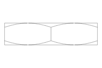 Écrou hexagonal M12x1 A2