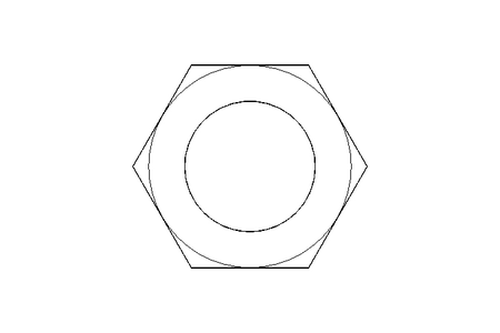 Écrou hexagonal M12x1 A2