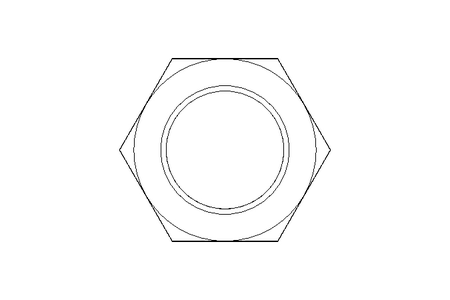 Écrou hexagonal M12x1 A2