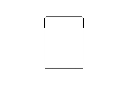 Gewindebuchse M10x18 A2