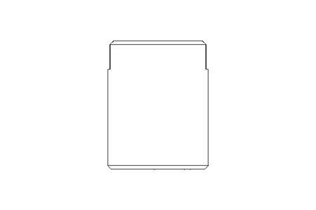 Gewindebuchse M10x18 A2