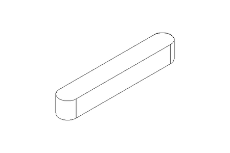 Linguetta di aggiustamen. DIN6885-1 A 20